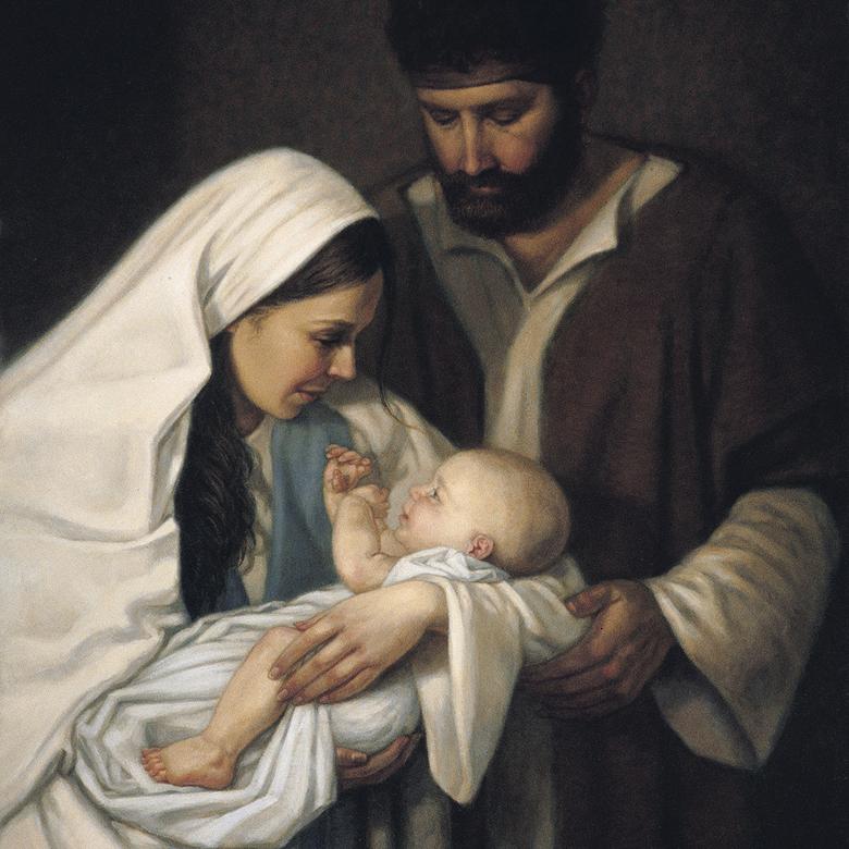 “For unto Us a Child Is Born,” by Lynne Millmam Weidinger