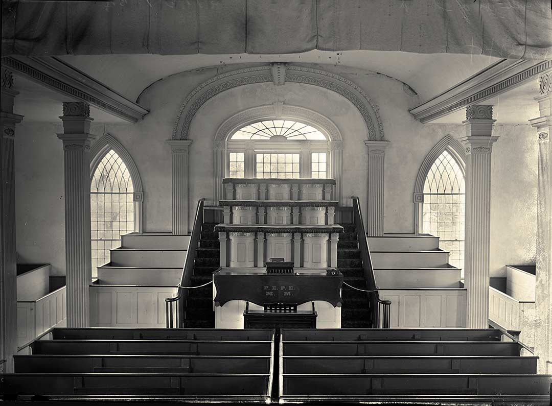 KIRTLAND TEMPLE INTERIOR