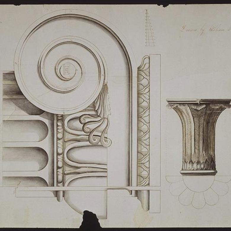 Architectural Drawing – Decorative Detail