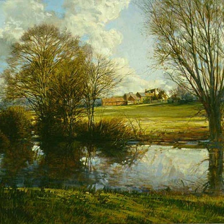 Benbow Farm and Pond, England