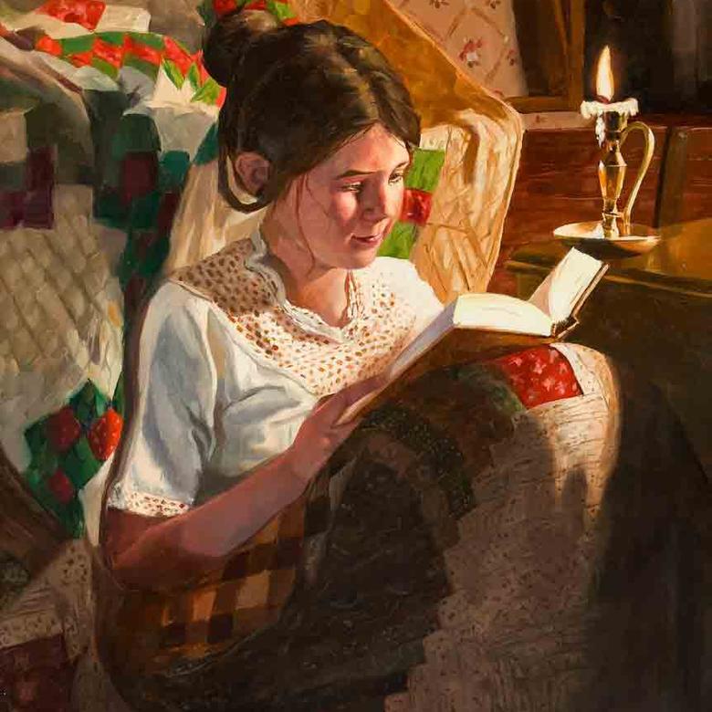 Mary Elizabeth Rollins Lightner Reads the Book of Mormon