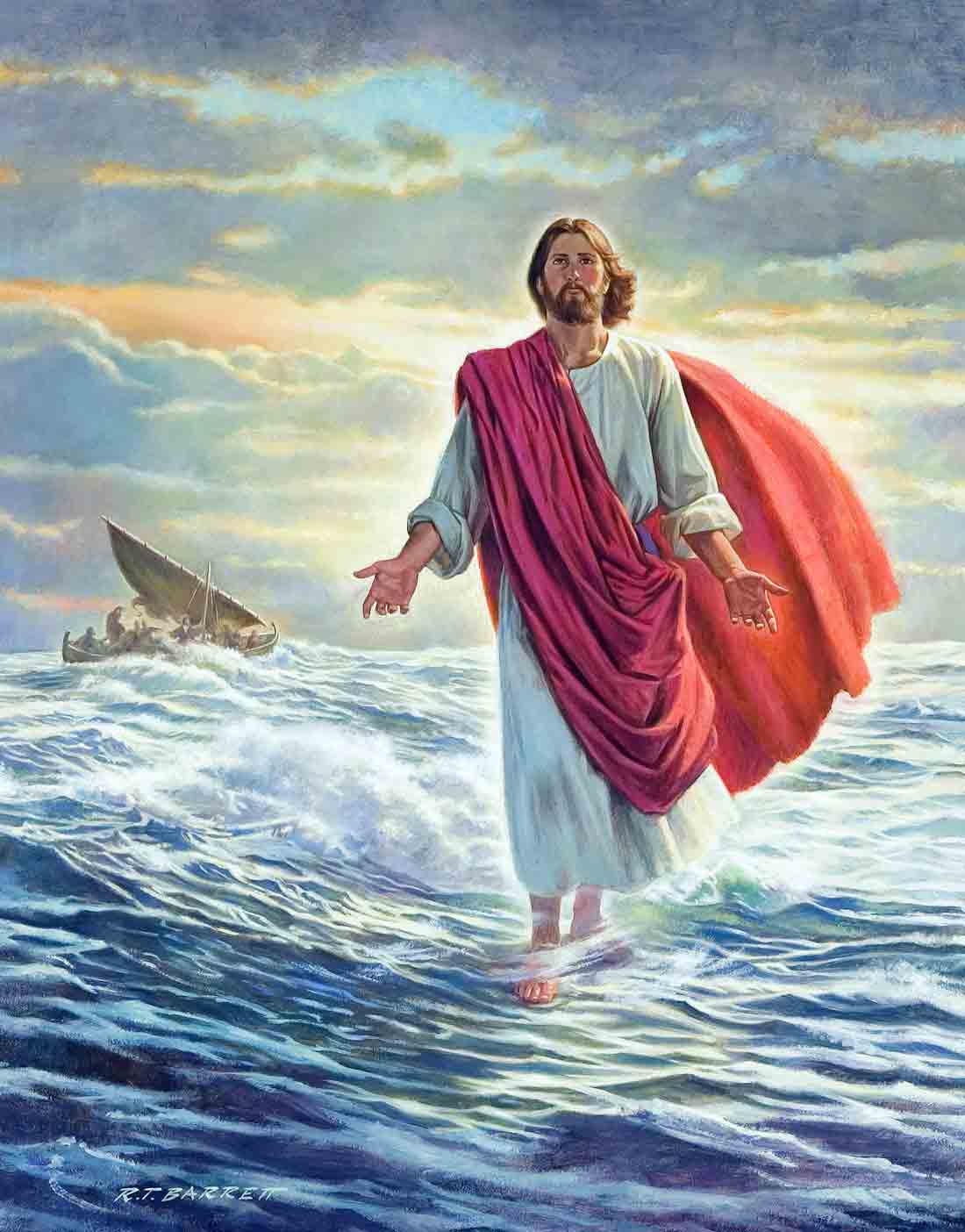 Jesus by the Sea - Paint by Number Kit DIY Oil Painting Kit on