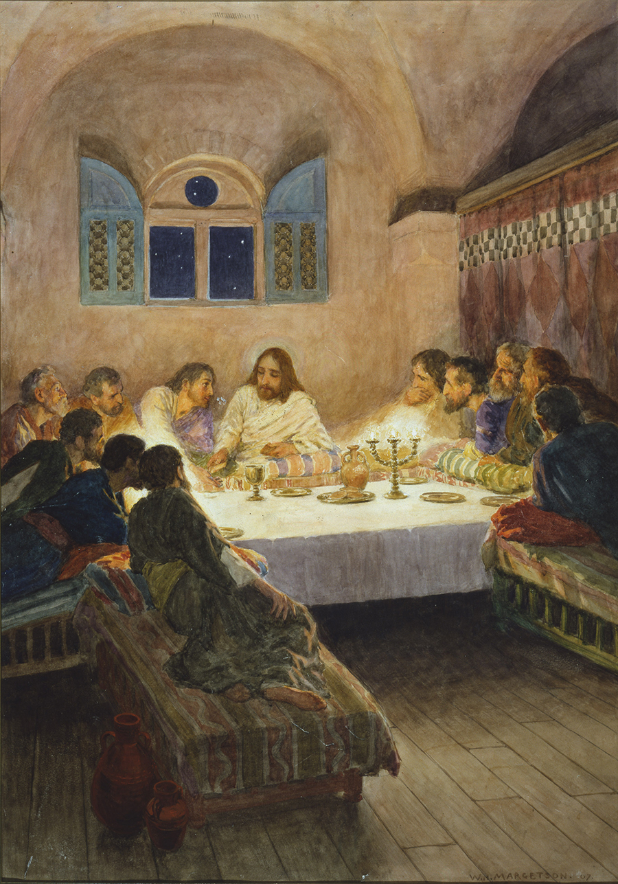 the-last-supper-by-william-henry-margetson