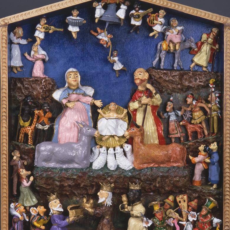 Nativity Scene by Jeronimo Lozane