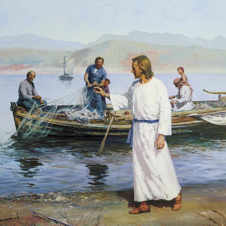 “Christ Calling Peter and Andrew,” by Harry Anderson