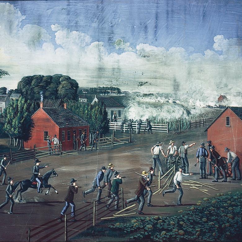 “The Battle of Nauvoo,” by C. C. A. Christensen