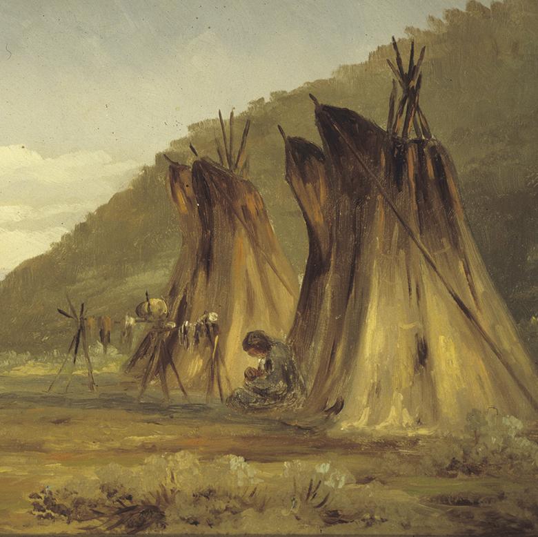 “Indian Camp,” by George Ottinger