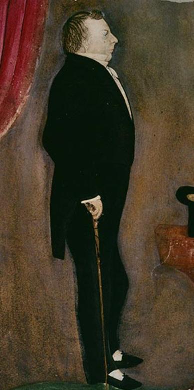 Joseph Smith in Black Suit and Top Hat