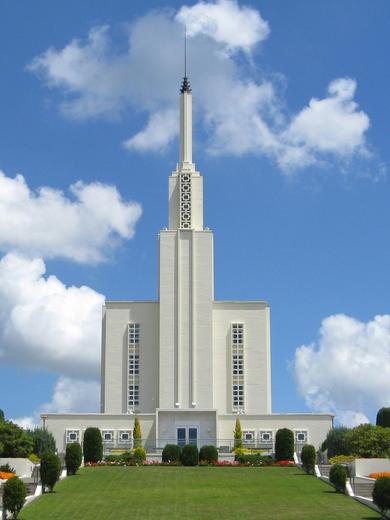 Der Hamilton-Tempel in Neuseeland