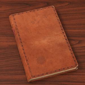 This substantial volume contains the minutes of the Female Relief Society of Nauvoo from its founding on March 17, 1842, through its final meeting on March 16, 1844. (Church History Library, Salt Lake City.)