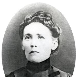 Trained and set apart as a midwife, Emma Liljenquist tended to numerous sick patients and estimated she had delivered over a thousand babies in Hyrum, Utah. (Courtesy International Society Daughters of Utah Pioneers, Salt Lake City.)