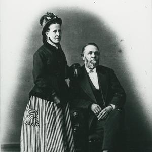 Circa 1885. Jane and Franklin Richards were strong proponents of both women’s rights and the Relief Society organization. Photograph by A. J. Hoffman & Co. (Church History Library, Salt Lake City.)
