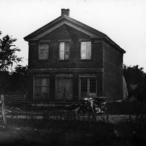 Circa 1885–1886. The founding meeting of the Female Relief Society of Nauvoo took place on the second floor of this dry goods store on March 17, 1842. The red brick store became a location for women to gather and share needs, concerns, and spiritual ministry.