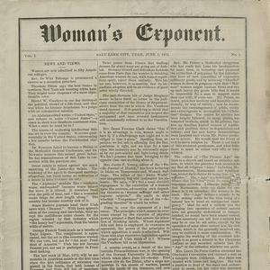 Woman&rsquo;s Exponent