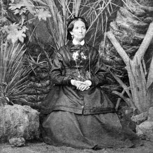 Studio portrait by H. Délié and E. Béchard, au jardin de l’Ezbekieh in Cairo, Egypt, 11 February 1873. (PH 1700 274, Church History Library, Salt Lake City.)