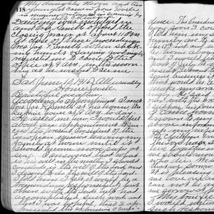 In his 10 June 1916 journal entry, George F. Richards related his call to serve as president of the church's European Mission. (Church History Library, Salt Lake City.)