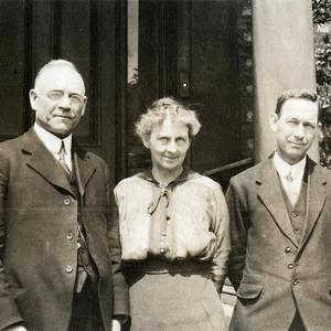 Left to right: George F. Richards, Alice A. Robinson Richards, Jno. E. Cottam, and Junius F. Wells. (PH6873, Church History Library, Salt Lake City.)