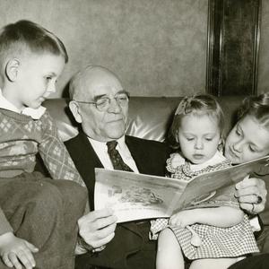 Left to right: George Franklin Richards III, George F. Richards, Diane Richards, Susan Richards. (PH5397, Church History Library, Salt Lake City.)