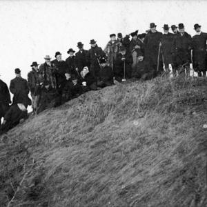 George F. Richards is standing and is seventh from the left. (PH320, Church History Library, Salt Lake City.)