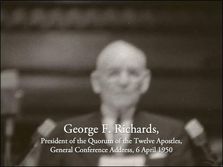 George F. Richards: A Collection of Film Footage