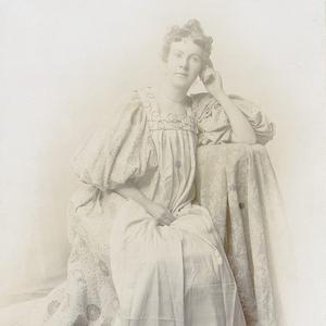 Eliza Chipman sits for a portrait sometime before beginning her service in the British Mission. (MS 29199, Church History Library, Salt Lake City.)