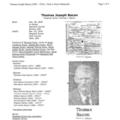 Thomas Joseph Bacon (1845 - 1916) Profile