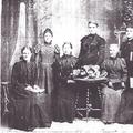 Midwives with Dr. Ellis R. Shipp about 1898