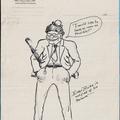Southern States Mission Caricature 1907, Circa 1907