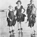 Sister Missionaries At the beach California 1923