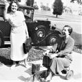 Sister Missionaries taking turns driving their Mission Car