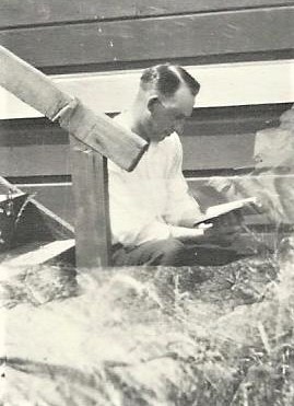 Dallas G Athay studing on Califoria mission, Between 1921 October – 1924 February