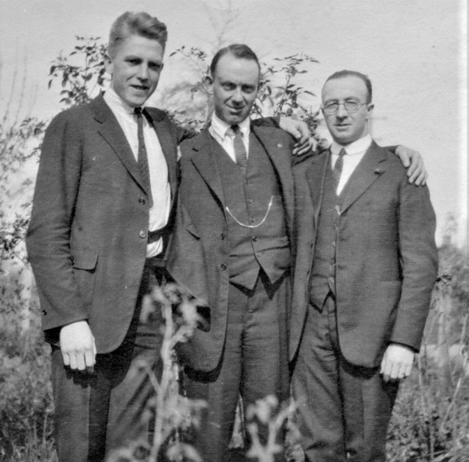 Elders Jeppson Athay Bennett near Campbell California,  1923