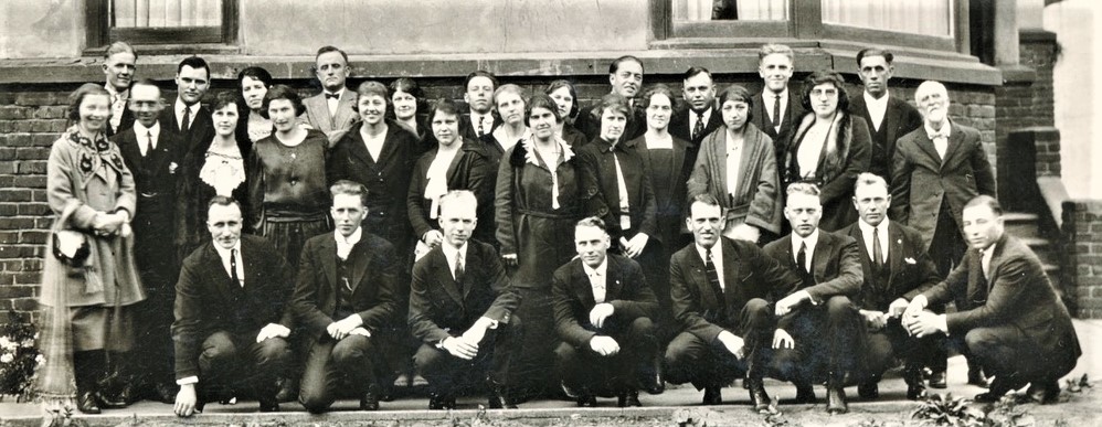 Missionaries After Priesthood Meeting San Francisco California,  1922