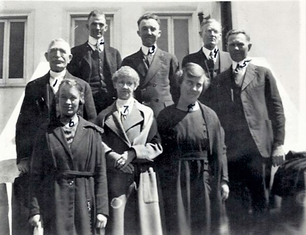 Mary Aurelia Frost Serving as a Missionary in California, Circa 1921 March 20