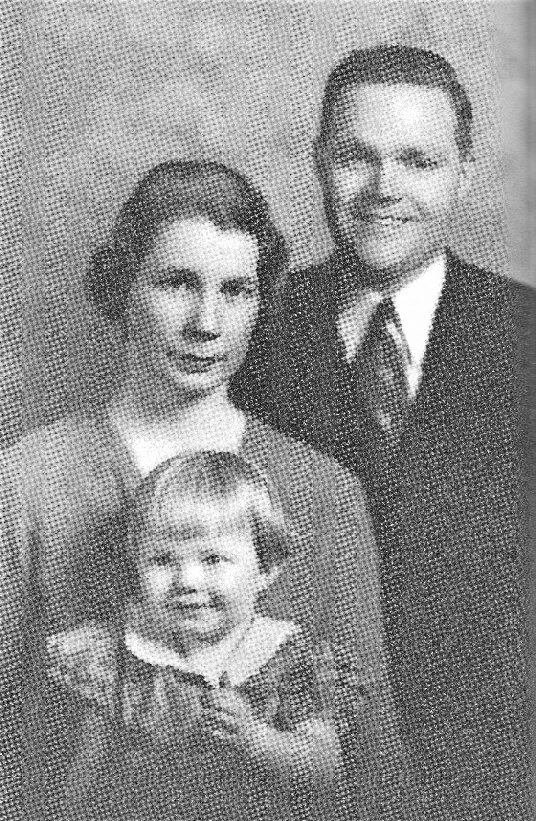 President and Sister Toronto with Daughter, Circa 1936