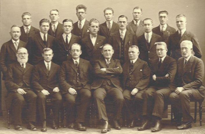 Missionaries at Aarhus Conference, Oct 17, 1926