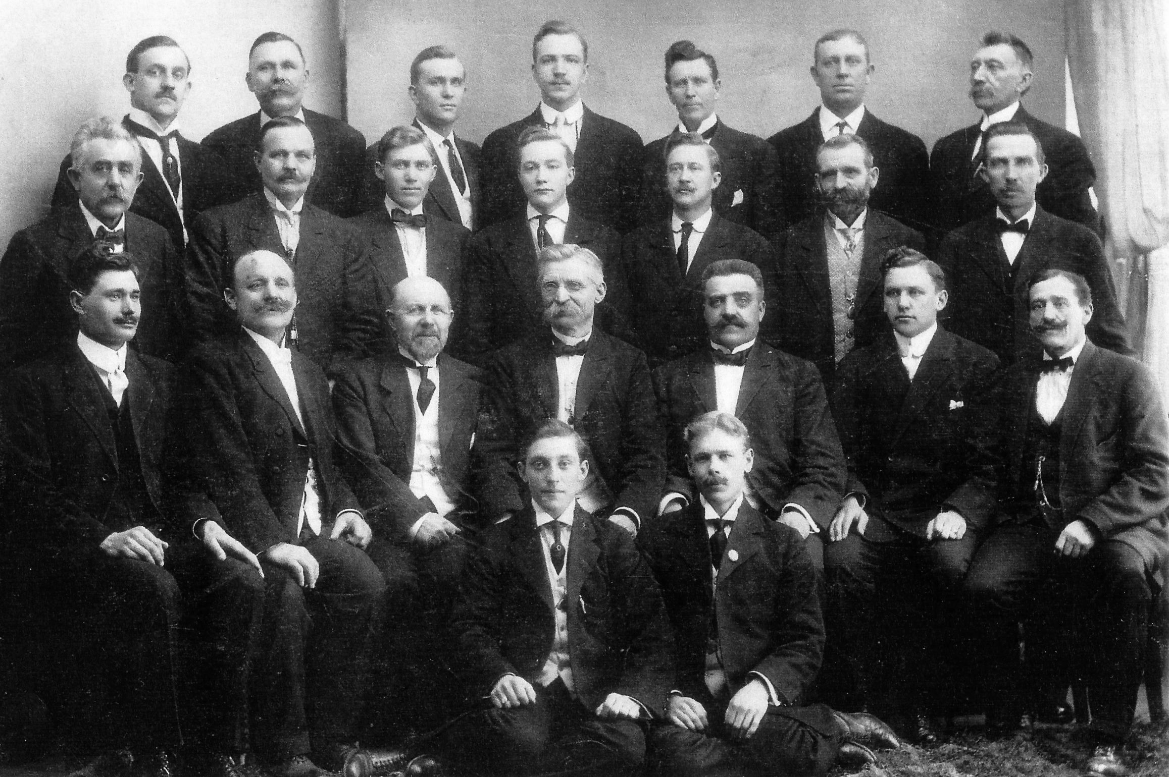 Missionaries in Denmark, ca 1912