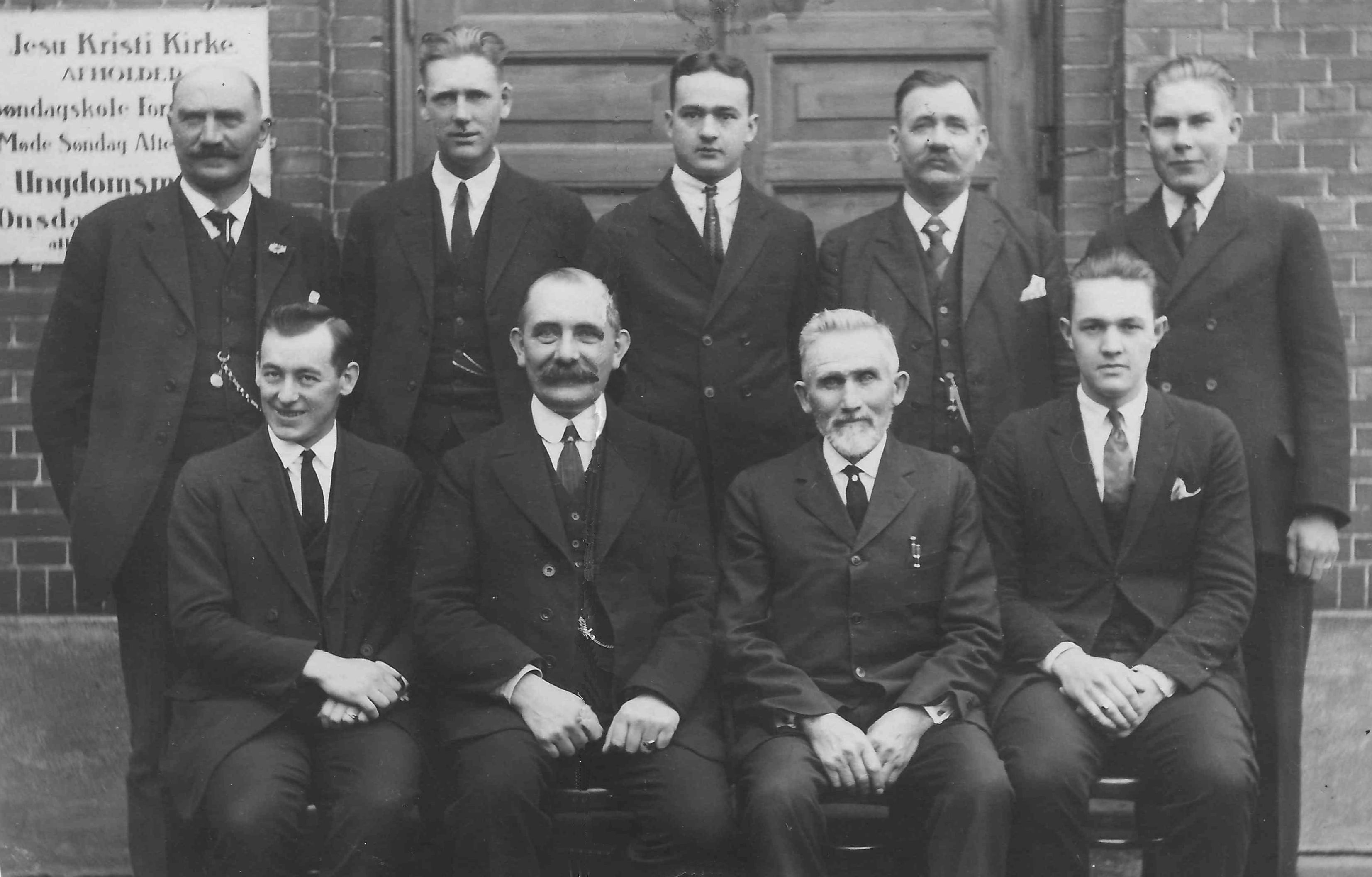 Missionaries of the Aalborg conference, ca 1924-25