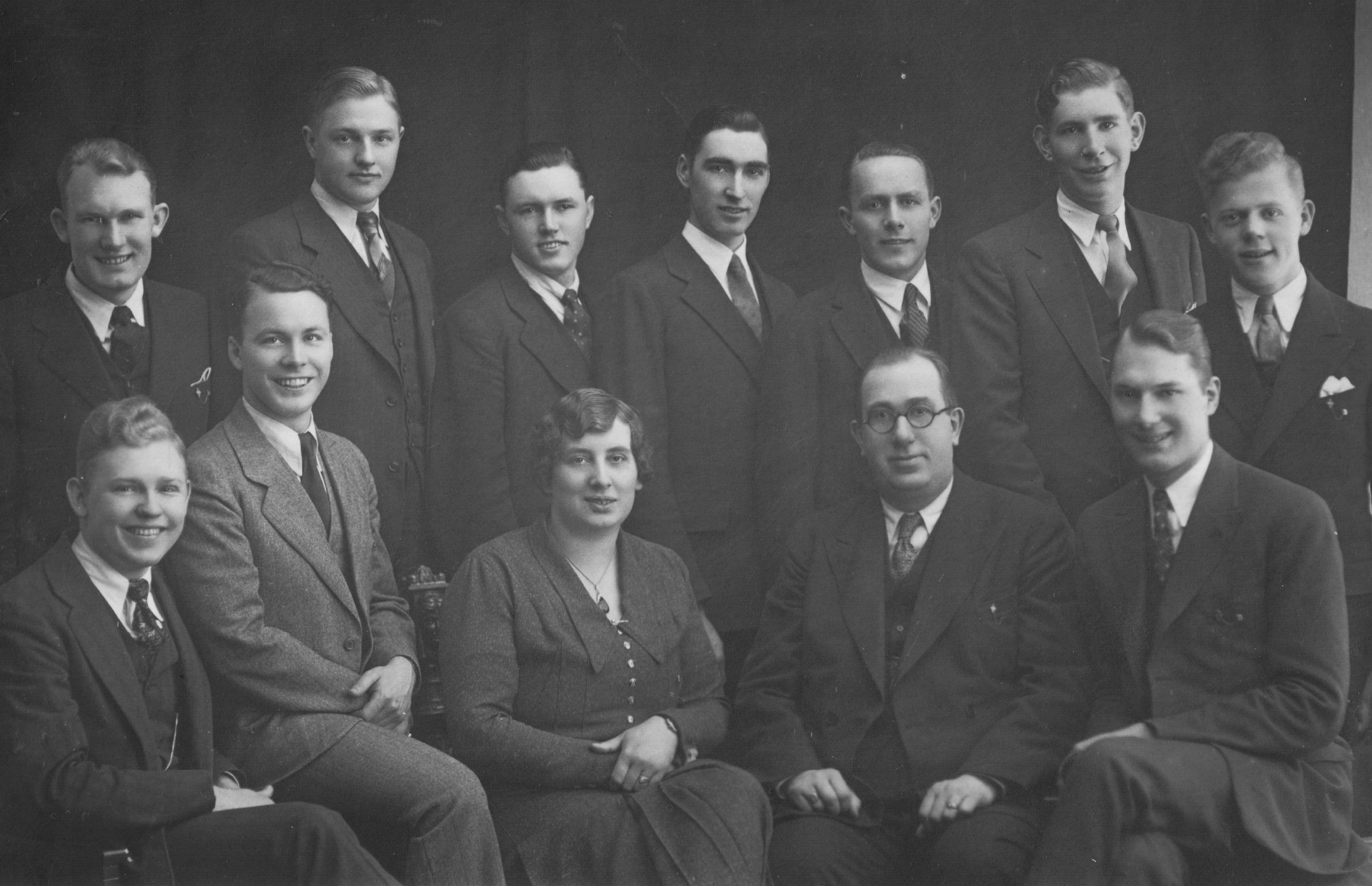 Missionary meeting in Esbjerg Denmark, 5 Feb 1932