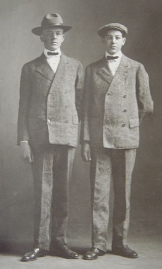 Amundsen brothers on Danish-Norwegian Mission