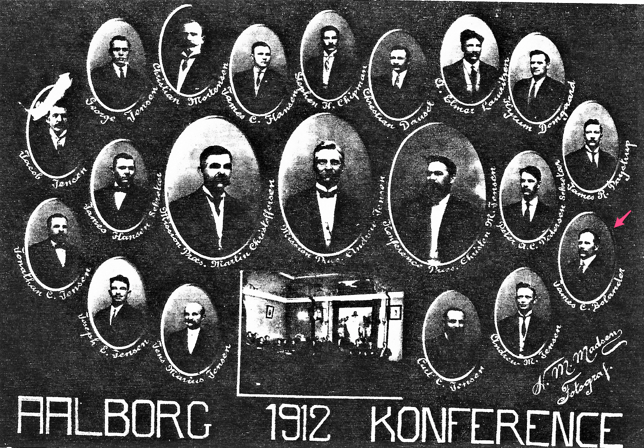 Aalborg Conference Danish Mission,  1912