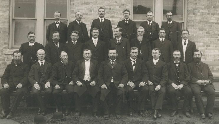 Missionaries of the Aalborg Conference, Denmark, 1908