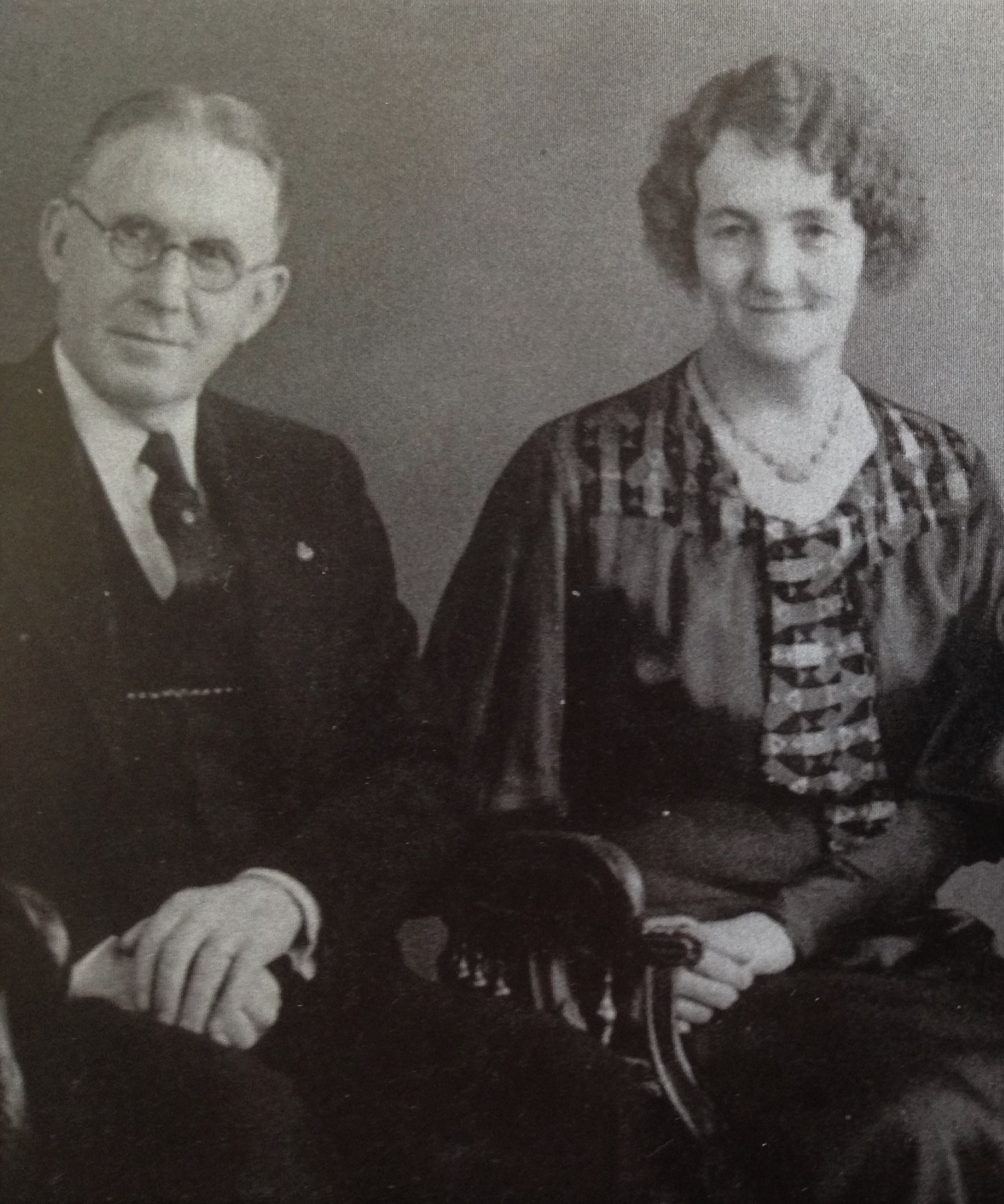 Danish Mission - Mission President & Wife - ca 1934-1937