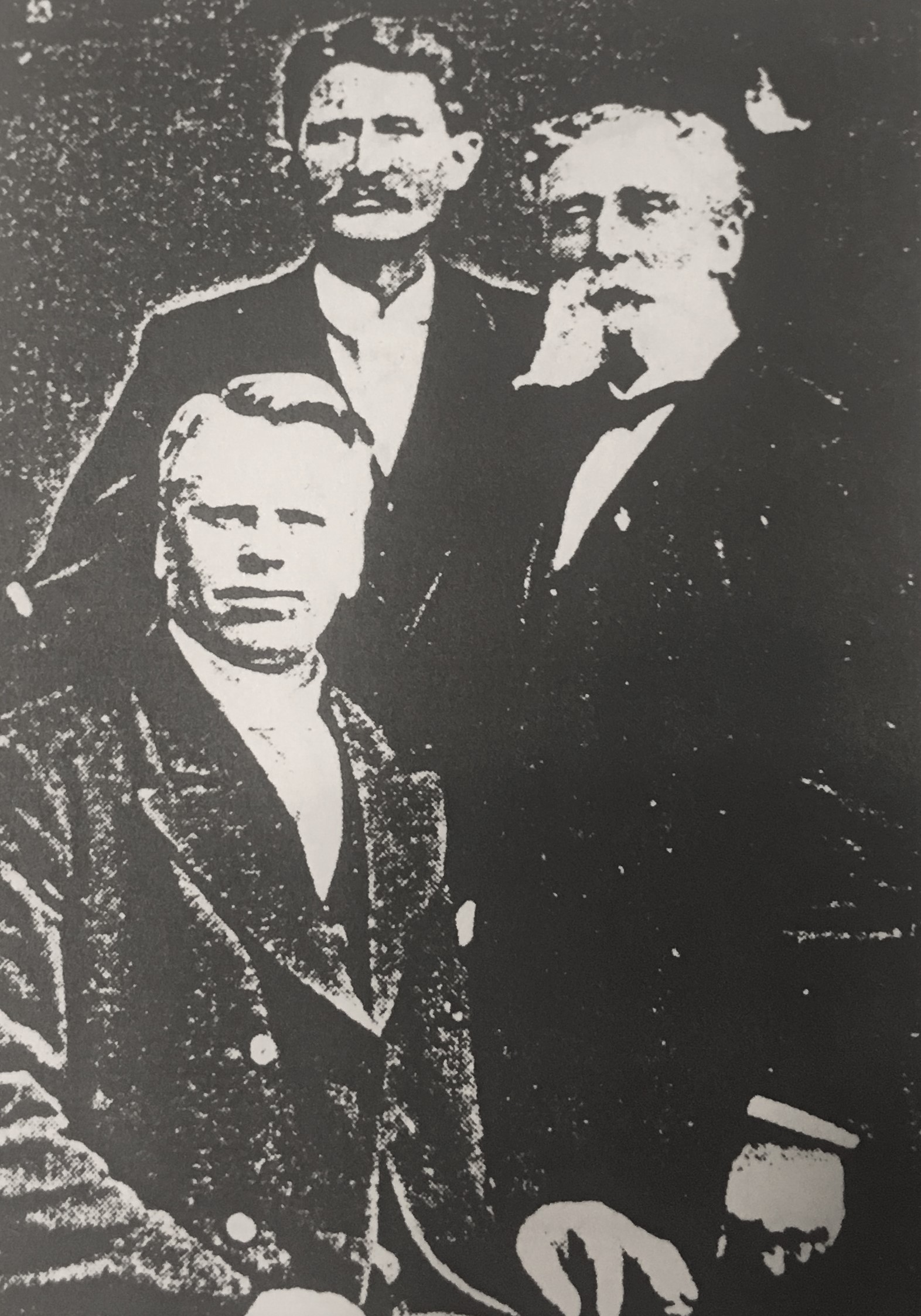 3 Norwegian Missionaries, Circa 1916