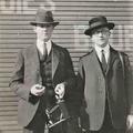 Elder Stevens and Anderson in Liege, Belgium, Circa 1925 March