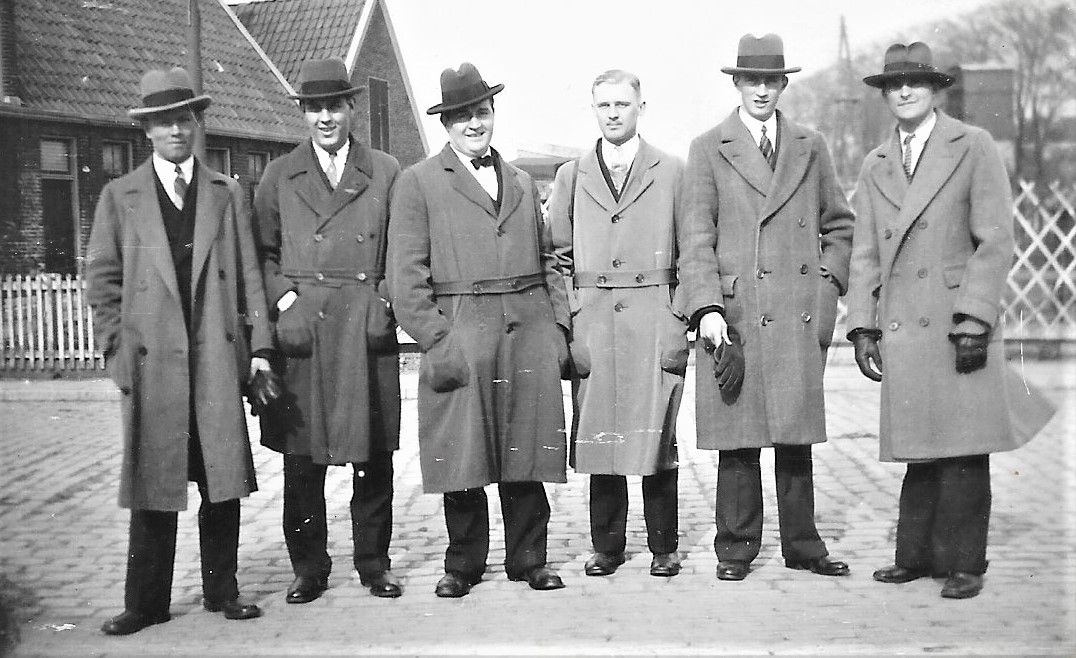 Brethren at Groningen Conference,  1927 April 14