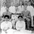 President Christian Jensen, Jr. with Missionaries in Samoa