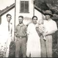In front of mission home in American Samoa, about 1925