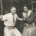 Samuel Robert Spencer and Lydia Jane Hall Spencer in Samoa
