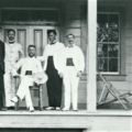 Builders of the Pesega House, Samoa,  1902 October